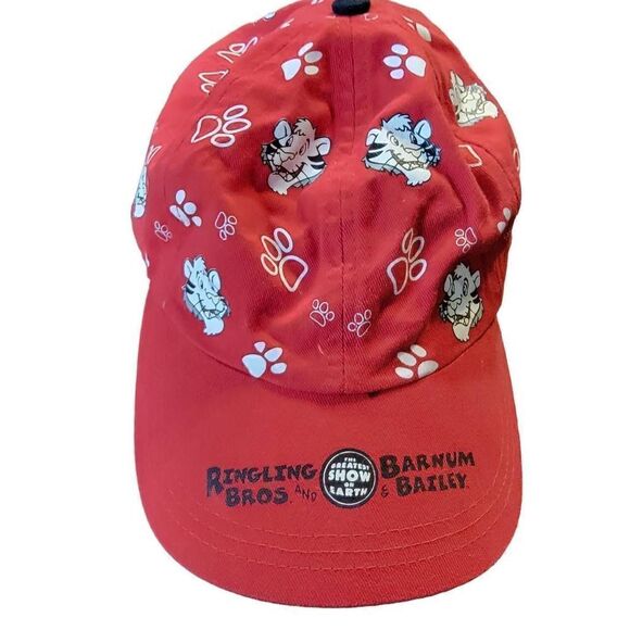 Ringling Brothers & Barnum Bailey Circus Youth Hat Tiger Animals - Picture 1 of 7